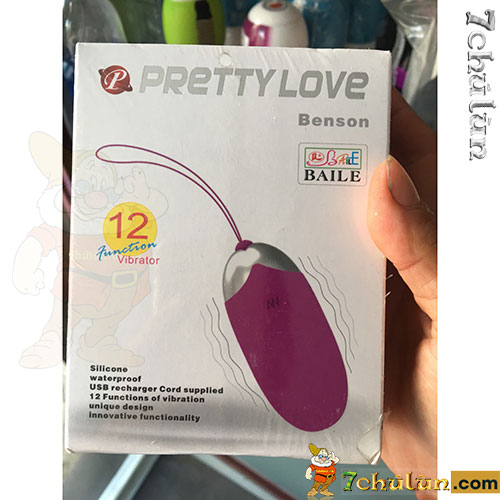 Pretty Love Benson 12-mode vibrating egg, rechargeable battery