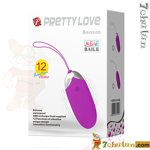Pretty Love Benson 12-mode vibrating egg, rechargeable battery