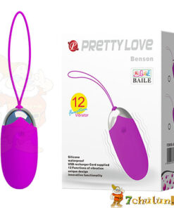 Trứng rung 12 chế độ Pretty Love Benson pin sạc