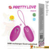 Trứng rung điều khiển từ xa Pretty Love Joyce rung 12 chế độ