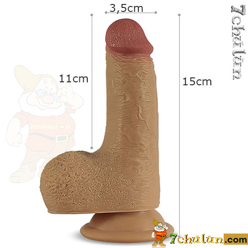 Dildo ☑️ Lovetoy Gabe wall-mounted, wall-mounted size