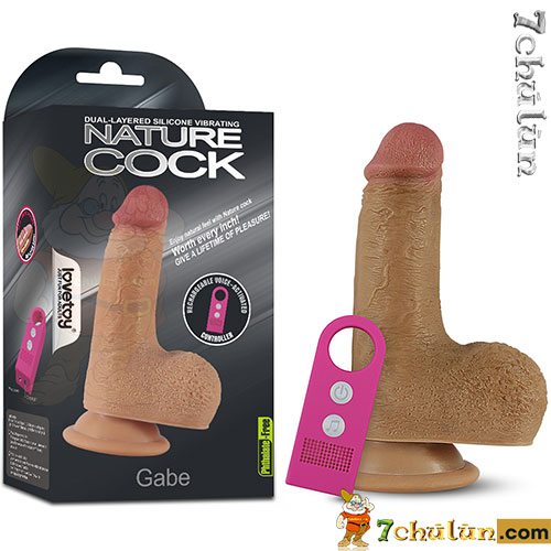 Lovetoy Gabe wall-mounted dildo 15x3.5cm