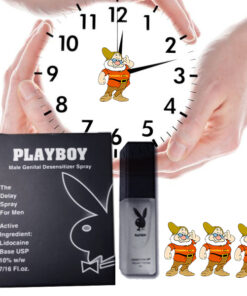 Play as tough as a plate with PLAYBOY #XIT2 Anti-Premature Ejaculation Spray