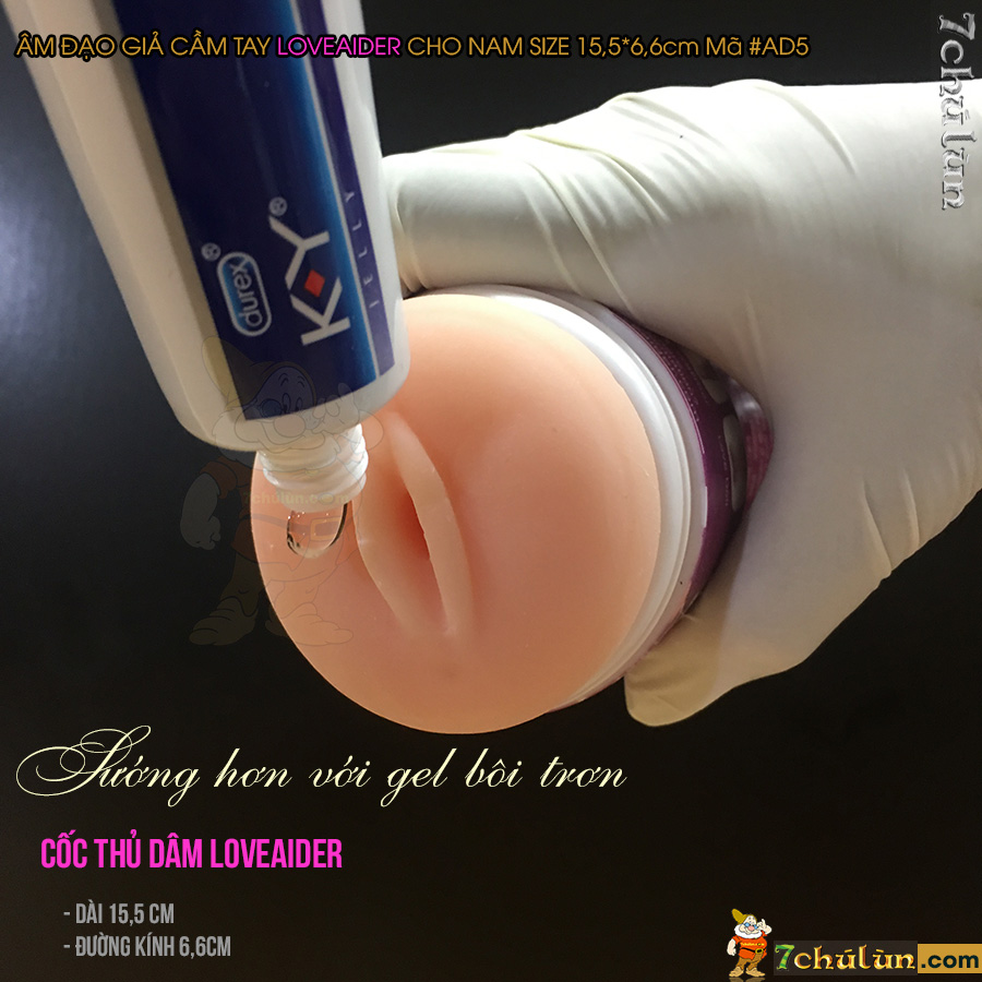 Am Dao Gia Nguy Trang Coc Loveaider looks more supple with gel for men