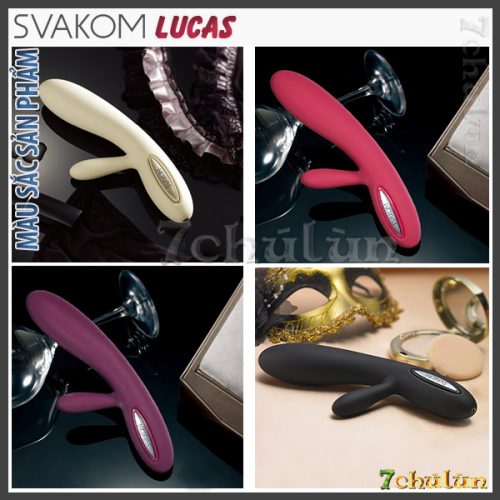 Svakom Lucas sex toys have a slim, gentle design