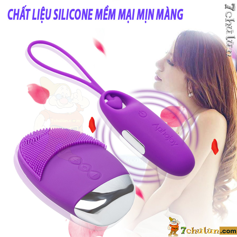 Aphojoy remote control vibrating egg for easy foreplay massage