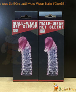 Bao cao su don luoi Male-Wear-Baile dong goi quy cach dep