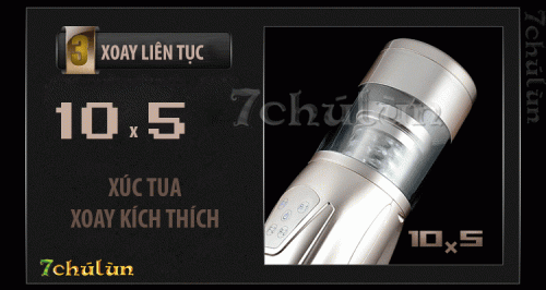 May Bu Cu Tu Dong Flashing Lover rotate continuously, dizzy