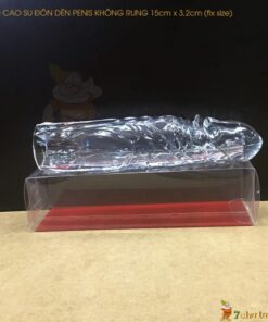 Bao Cao Su Don Den Tang Kich Thuoc Penis Trong Suốt