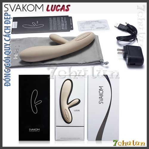 Svakom Lucas sex stimulant helps her quickly satisfy