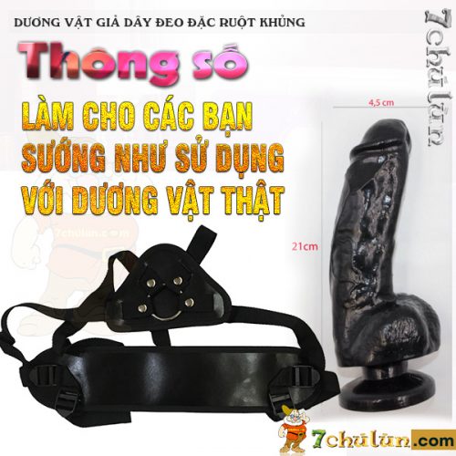 Huge Mega strap-on dildo