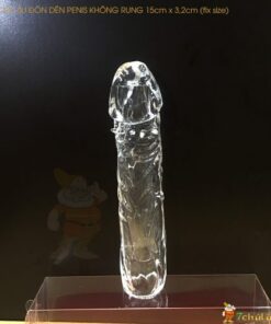 Bao Cao Su Don Den Tang Kich Thuoc Penis Trong Suốt ảnh thật