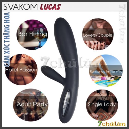 Svakom Lucas premium sextoy makes her happy every time