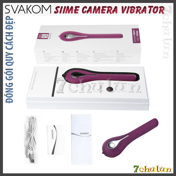 High-end sextoy Svakom Siime Vibrator with small camera