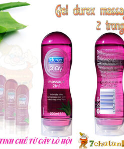 Gel Boi Tron Massage 2 Trong 1 Durex Dung Tich Lon 250ml