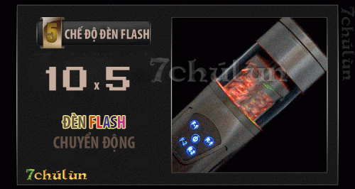 May Bu Cu Tu Dong Flashing Lover has flash to recognize