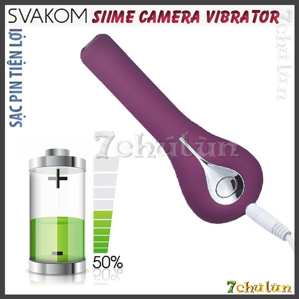 Premium sextoy Svakom Siime Vibrator with convenient charging