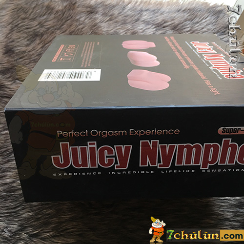 Juicy Nympho fake vagina in a hard box