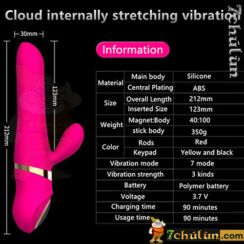 Easy Love Cloud dildo vibrates extremely strongly