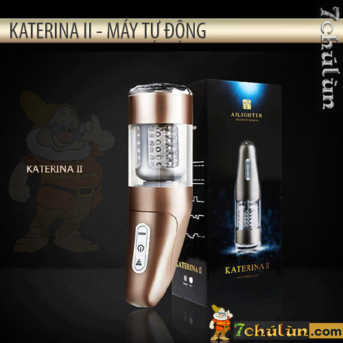 Katerina 2 Automatic Retractable Vibrating Fake Vagina from Alighiter