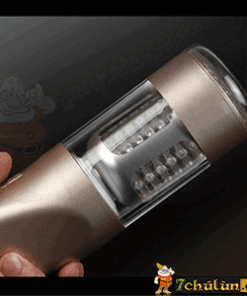 Âm đạo giả rung xoay thụt tự động Katerina 2 hãng Alighiter