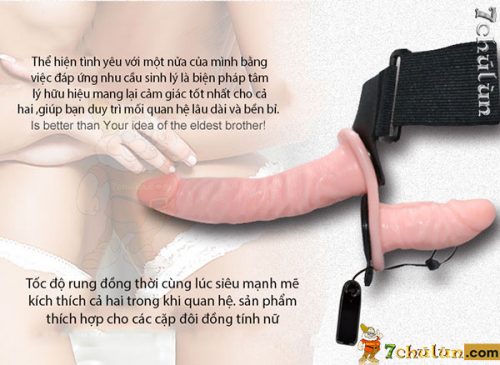 Dildo💖 double-ended strap-on Harness for lesbians