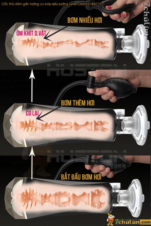 Wall-mounted masturbation cup with super tight contractions Leten Diamon Cup how to masturbate happily for men