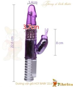 Duong vat gia da nang rung ngoay Hot Baby thông số kích thước