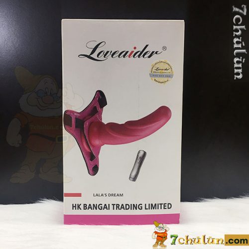Loveaider strap-on dildo with vibrator