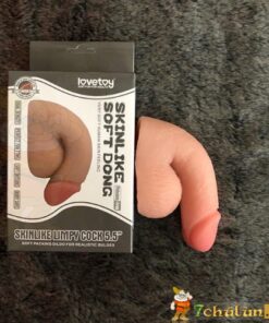 Dương vật giả siêu mềm bằng silicon ngủ gật Lovetoy skinlike limly giống thật đang xìu