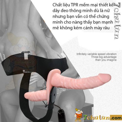 Dildo💖 double-ended strap-on Harness for lesbians