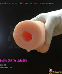 Am Dao Gia Silicon Giong That Cam Tay Loveaider lo thong phia sau