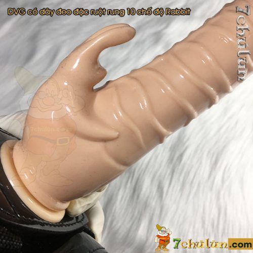 Rabbit dildo✅ with strap on for women with vibrator