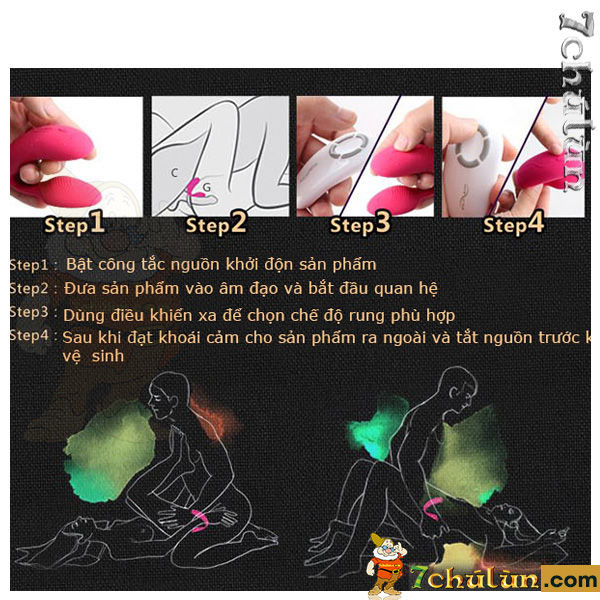 We Vibe 4 Plus Premium Butterfly Massage-cach-su-dung