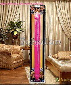 Dương vật giả 2 đầu💓 Dong-Pink Đồng tuyệt vời☑️ tình nhân les 1