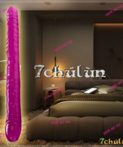 Dương vật giả✅ 2 đầu Double Dong👄 siêu mềm mịn Cho Cặp Đôi Đồng Tính2