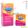 Durex Tingle condoms, box of 3, mint flavor