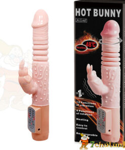 Dương vật giả💗 rung thụt Hot Bunny🔥 tỏa nhiệt 48 độ 9