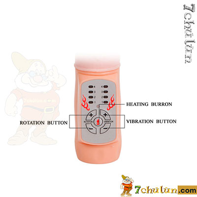 Hot Bunny dildo💗 vibrating enema🔥 radiates heat 48 degrees 4