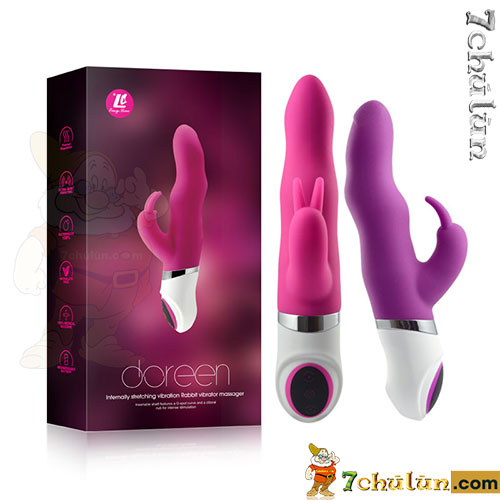 Easy Doreen dildo automatically retracts strongly