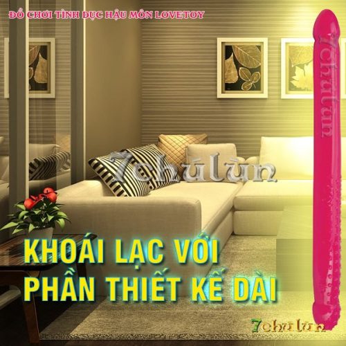 2-headed dildo💓 Dong-Pink Great dong☑️ mistress Lesbian 4