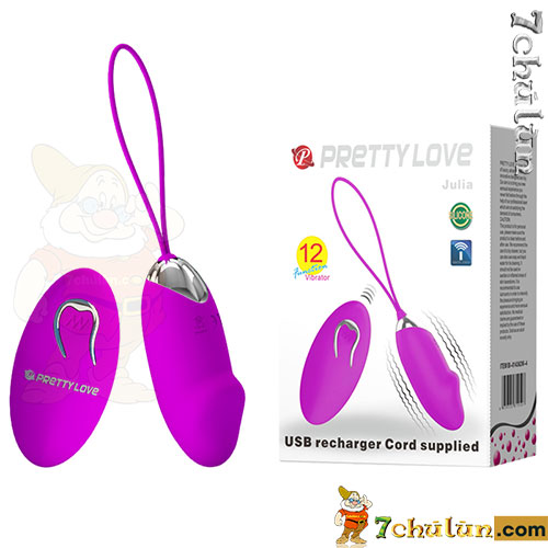 Pretty Love Julia vibrating egg stimulates G-spot 12 vibration modes