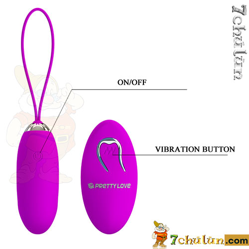 Pretty Love Julia vibrating egg stimulates G-spot 12 vibration modes