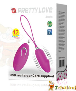 Pretty Love Julia vibrating egg stimulates G-spot 12 vibration modes