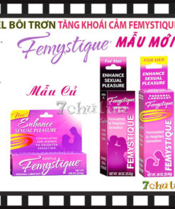 Topical gel to increase pleasure & easily reach the top of Femystique #GEL21