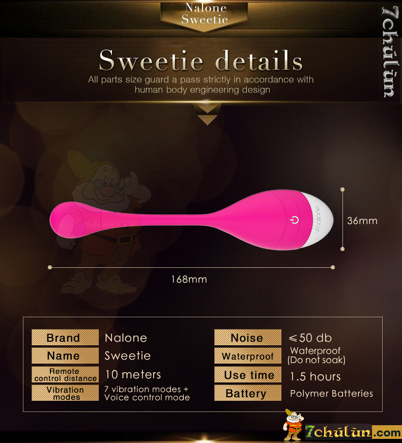 Central vibrating love love spot G NALONE SWEETIE yes can be controlled by voice