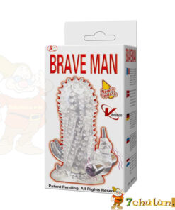 Bao cao su don den co gai Brave Man Hàng Khủng 50mm
