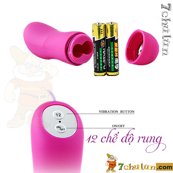 Chinese vibrating love love spot G Pretty Love Sperm Shape Small