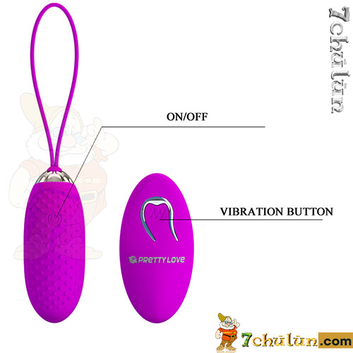 Pretty Love Joanna soft thorn vibrating egg remote control