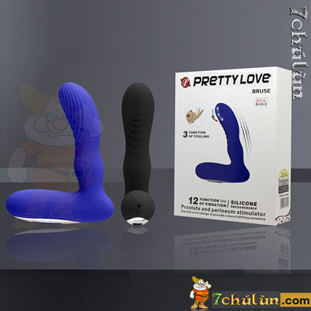 Pretty Love Bruse vibrating anal toy with 12 modes